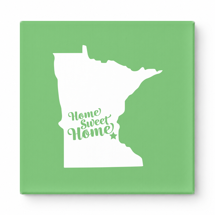 Home Sweet Minneapolis — Minnesota State Silhouette