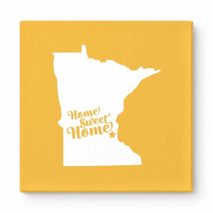 Home Sweet Minneapolis — Minnesota State Silhouette