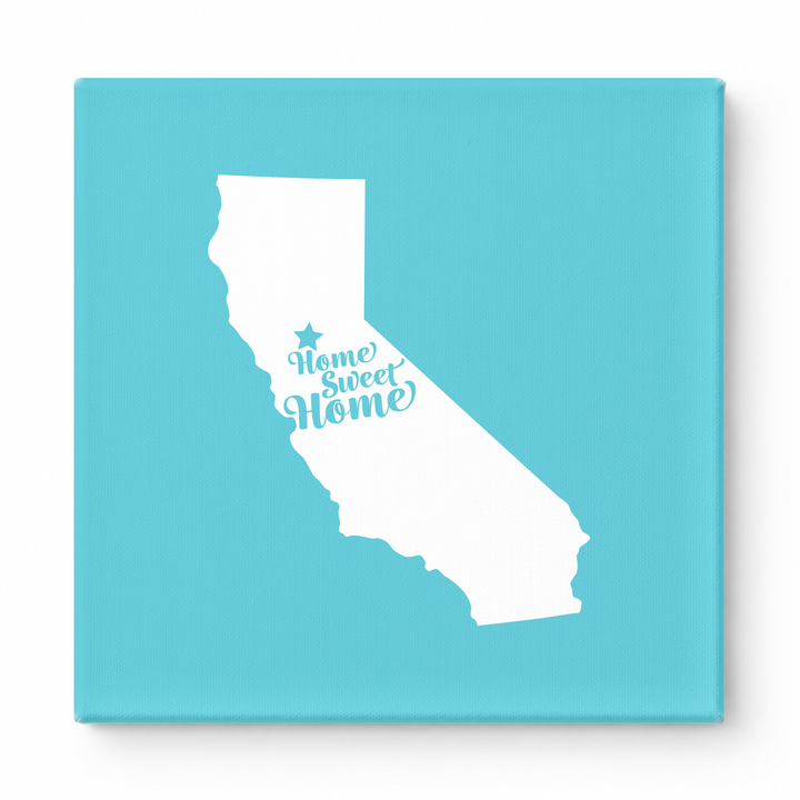 Home Sweet San Jose — California State Silhouette