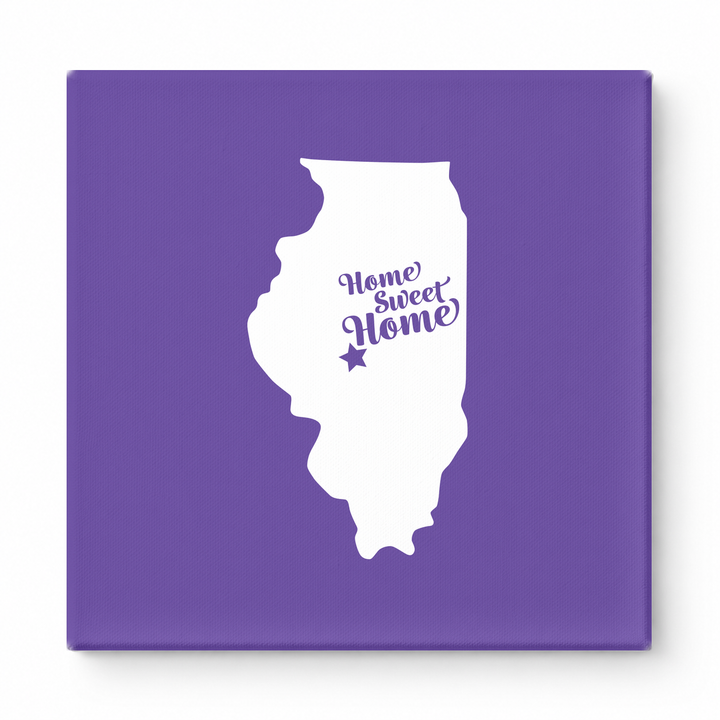 Home Sweet Chicago — Illinois State Silhouette