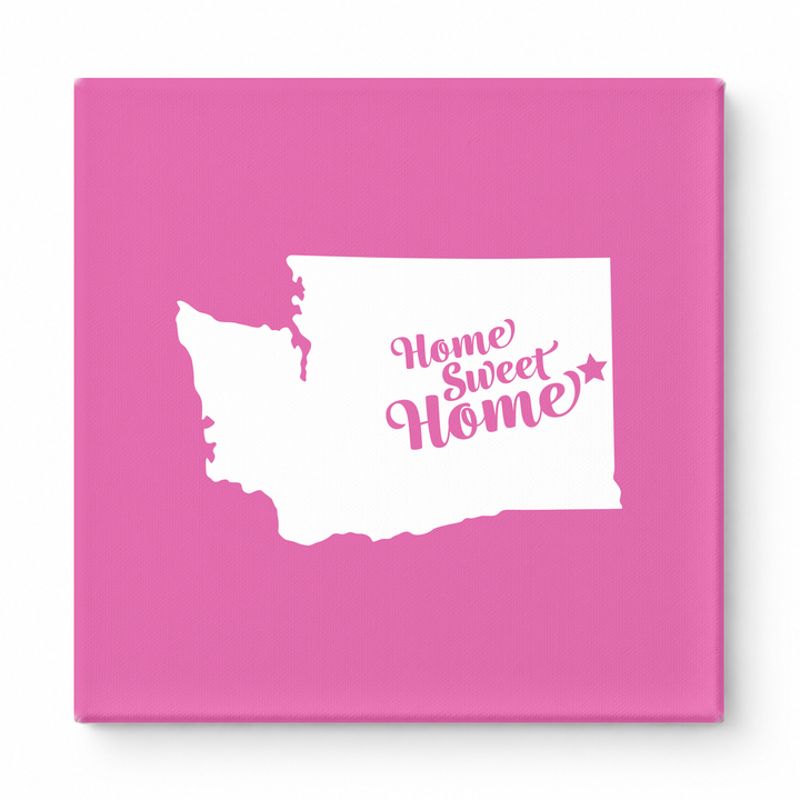 Home Sweet Seattle — Washington State Silhouette