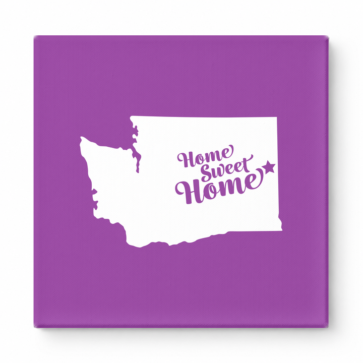 Home Sweet Seattle — Washington State Silhouette