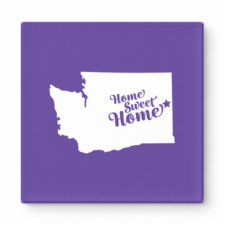 Home Sweet Seattle — Washington State Silhouette