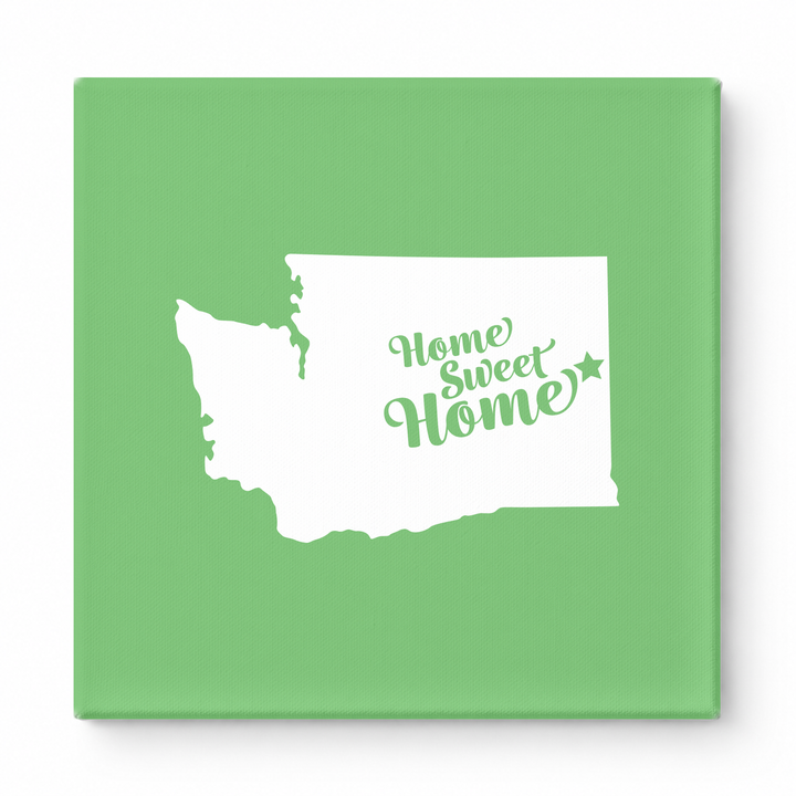 Home Sweet Seattle — Washington State Silhouette