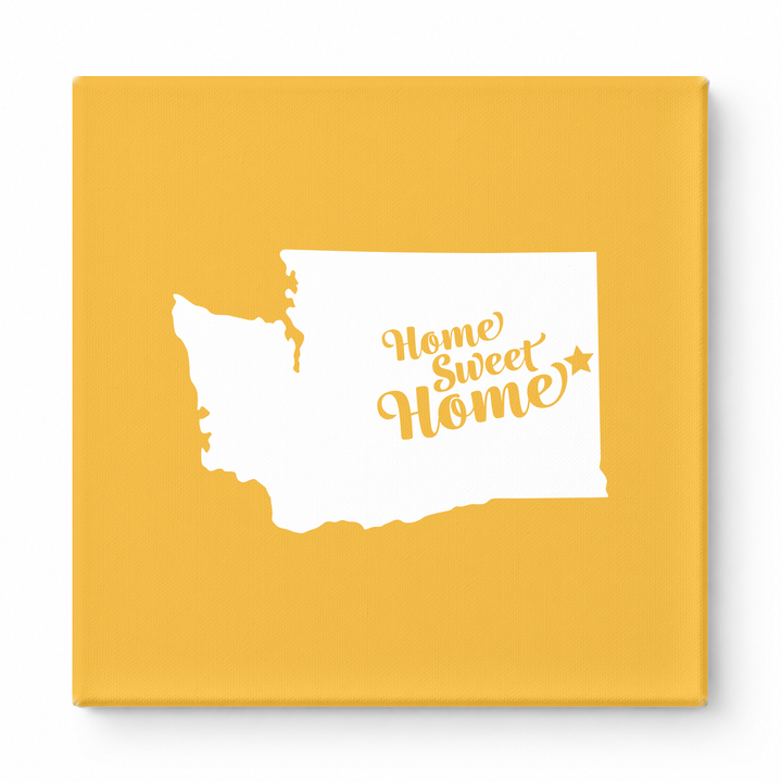 Home Sweet Seattle — Washington State Silhouette