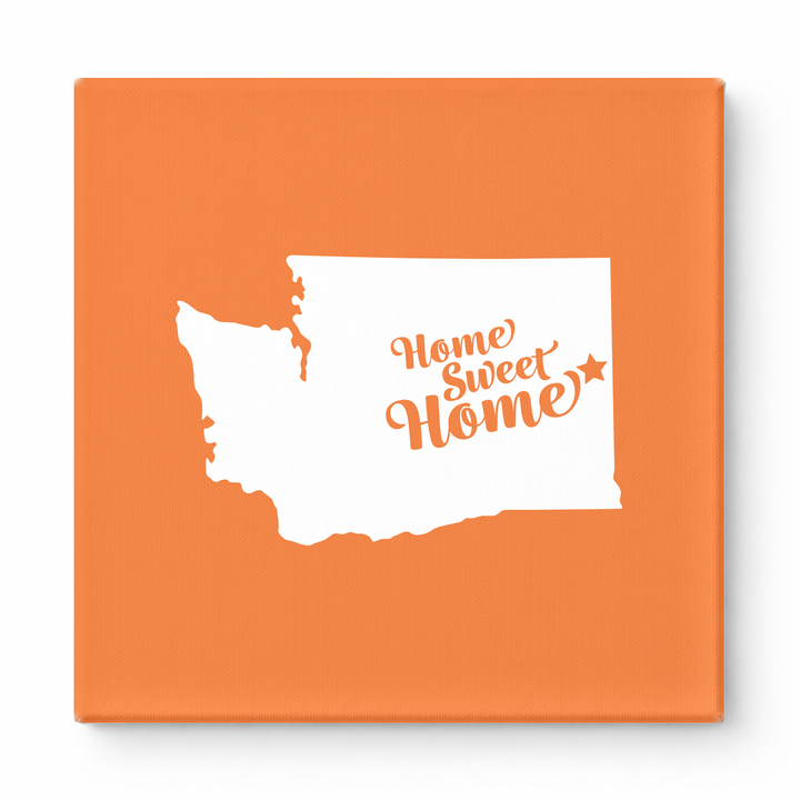 Home Sweet Seattle — Washington State Silhouette
