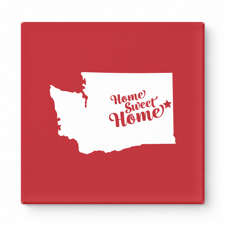 Home Sweet Seattle — Washington State Silhouette