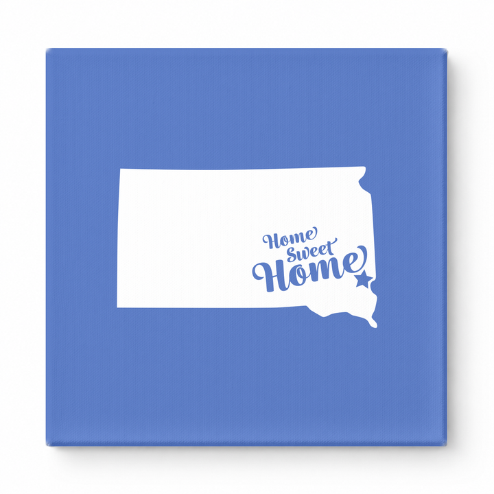 Home Sweet Sioux Falls — South Dakota State Silhouette