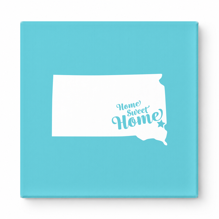 Home Sweet Sioux Falls — South Dakota State Silhouette