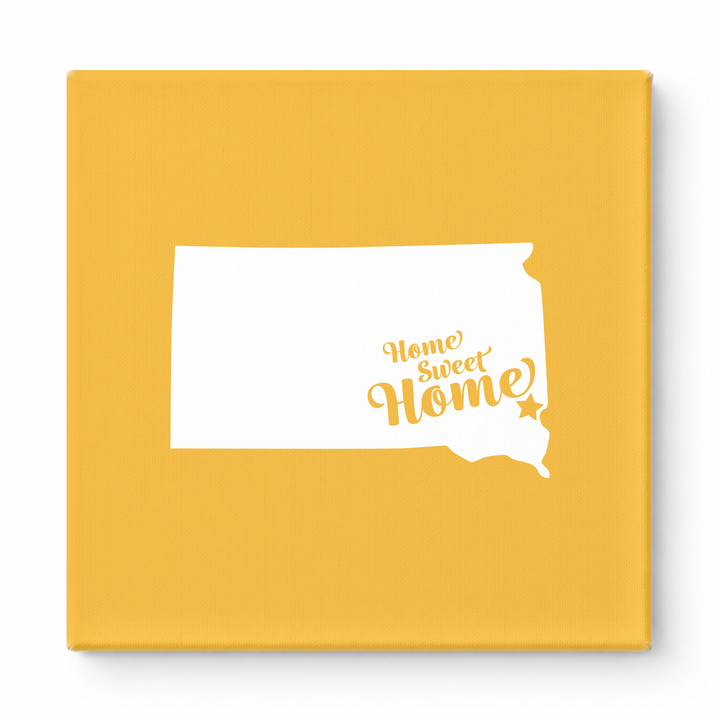 Home Sweet Sioux Falls — South Dakota State Silhouette