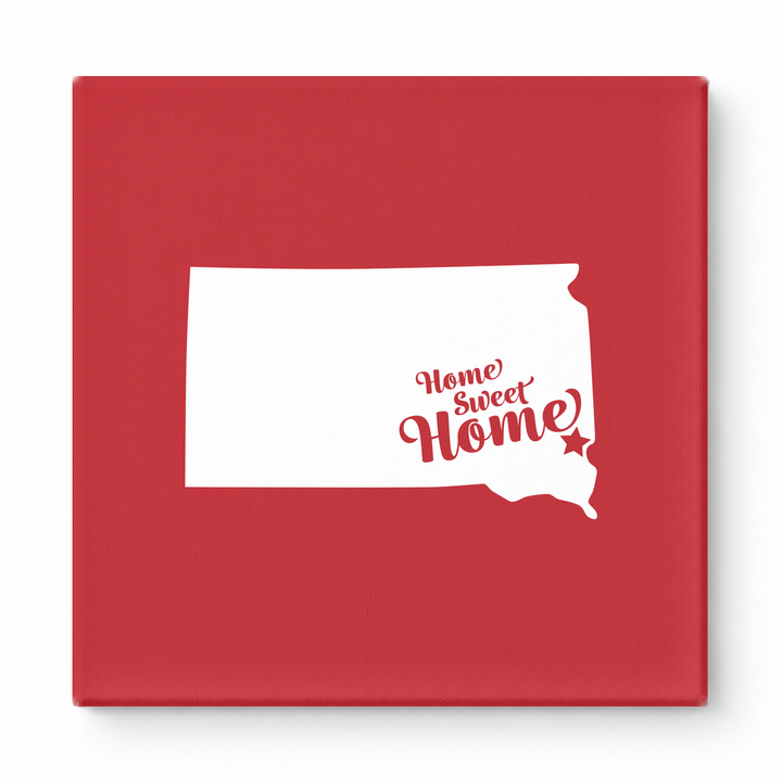 Home Sweet Sioux Falls — South Dakota State Silhouette