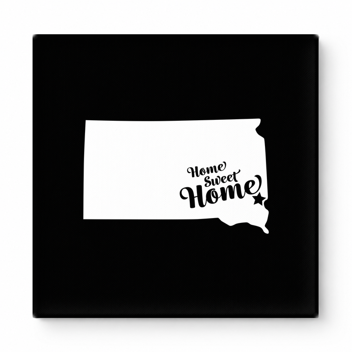 Home Sweet Sioux Falls — South Dakota State Silhouette
