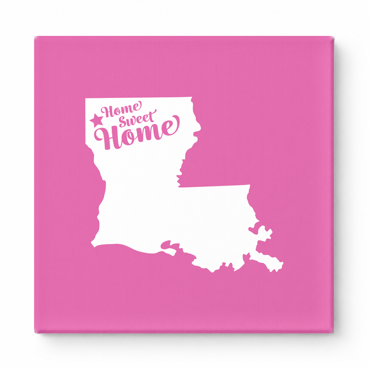 Home Sweet Shreveport — Louisiana State Silhouette