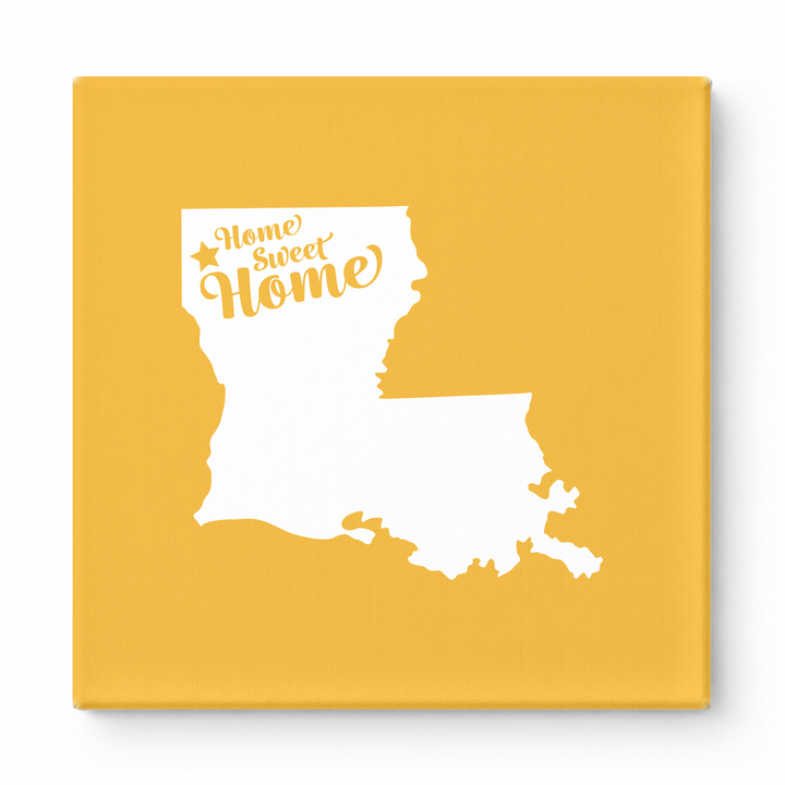 Home Sweet Shreveport — Louisiana State Silhouette
