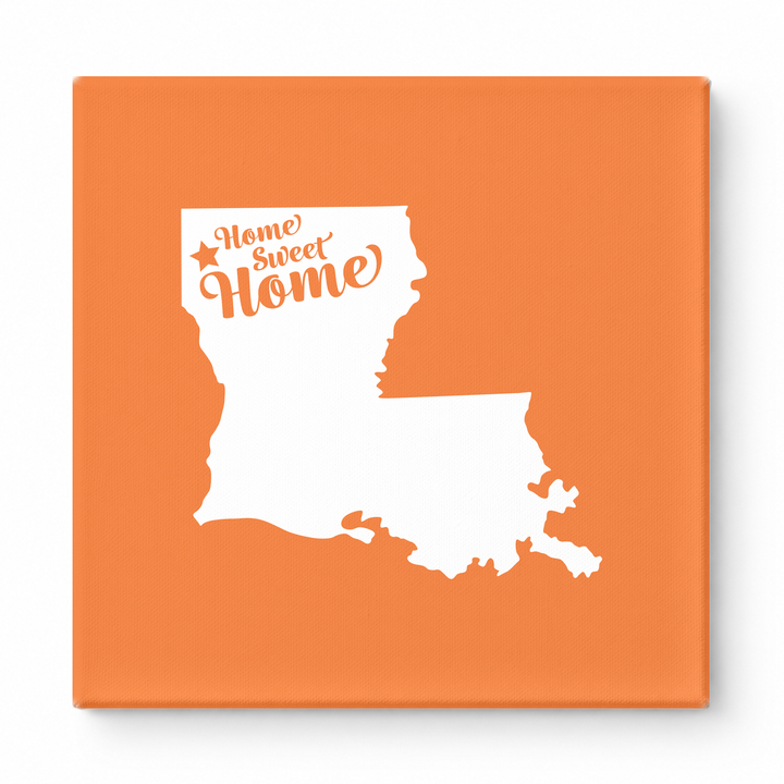 Home Sweet Shreveport — Louisiana State Silhouette