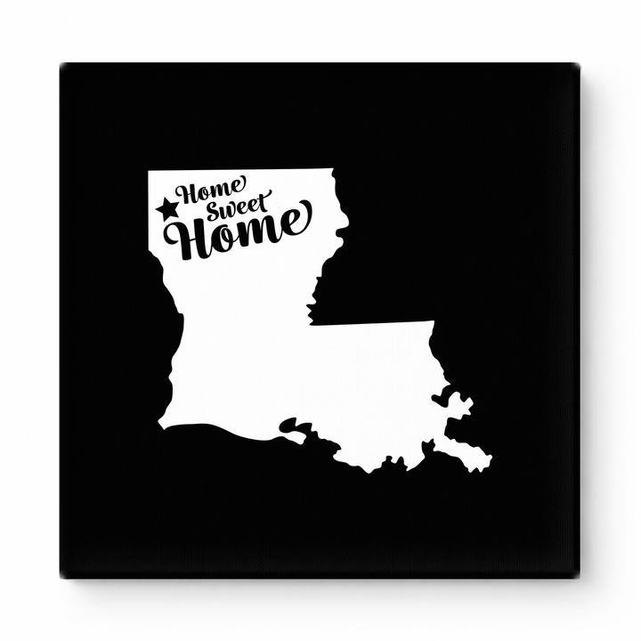 Home Sweet Shreveport — Louisiana State Silhouette