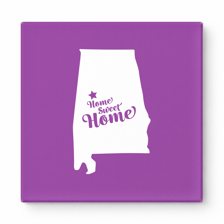 Home Sweet Montgomery — Alabama State Silhouette