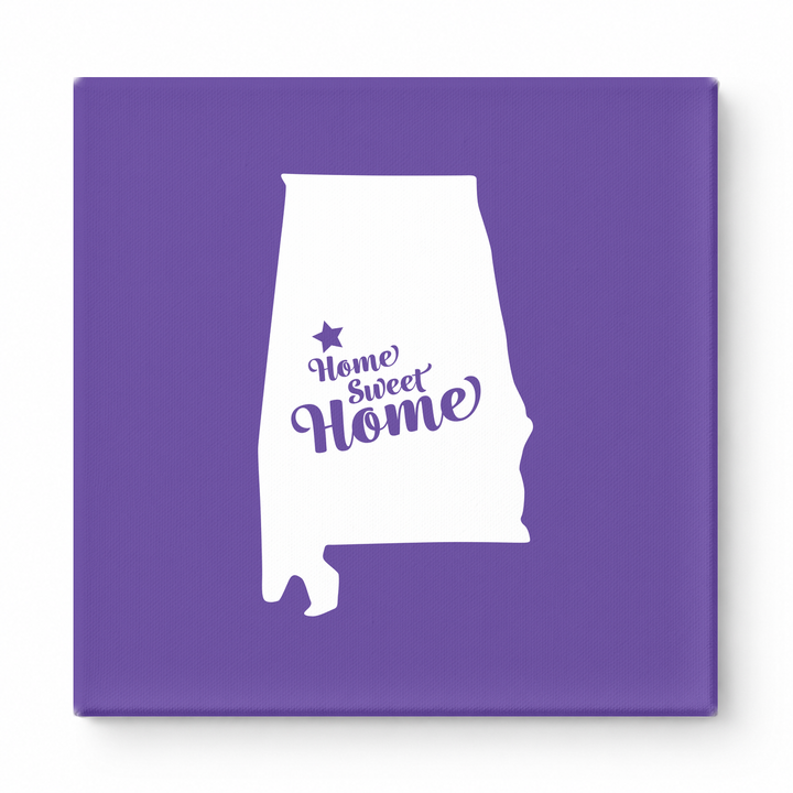 Home Sweet Montgomery — Alabama State Silhouette