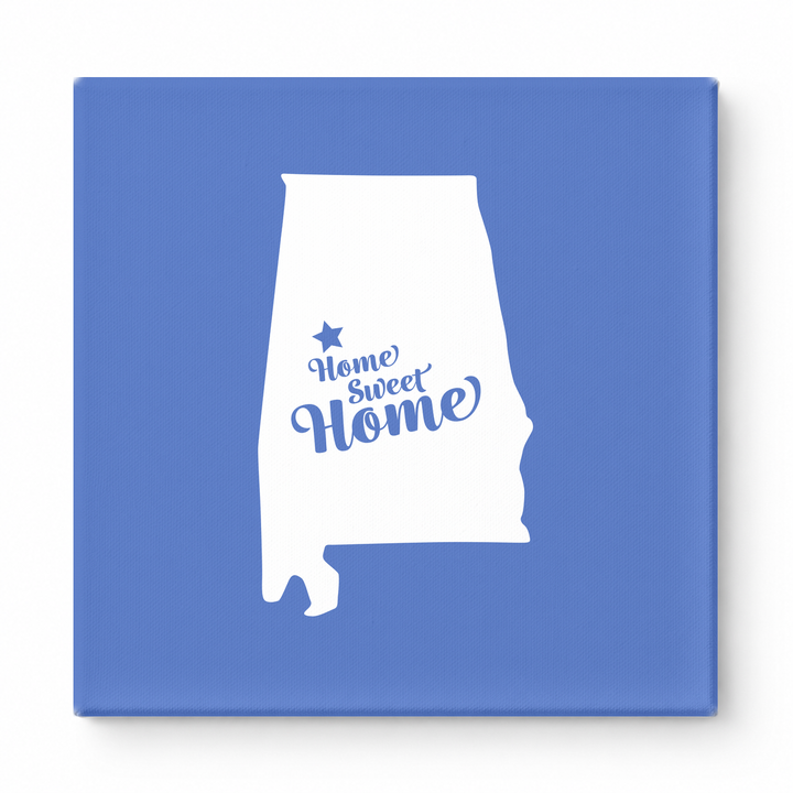 Home Sweet Montgomery — Alabama State Silhouette