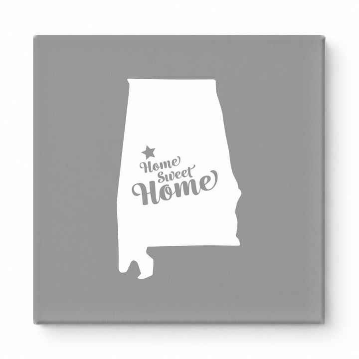Home Sweet Montgomery — Alabama State Silhouette