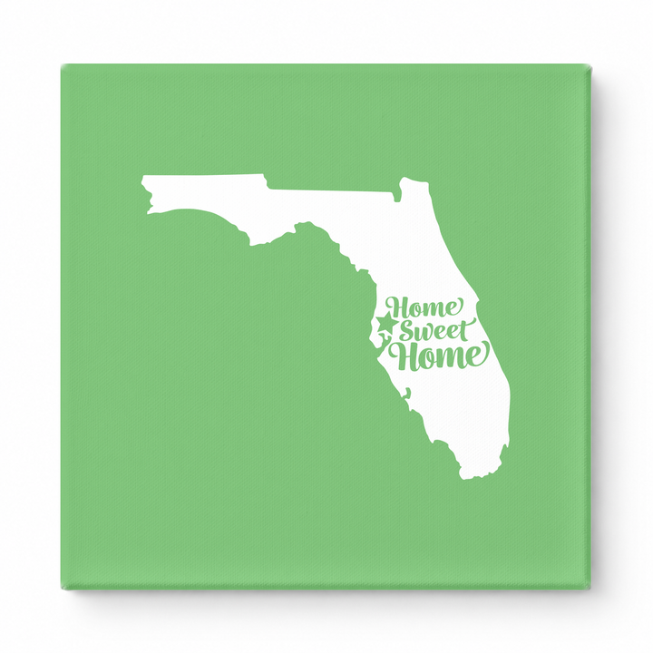 Home Sweet Palm Beach — Florida State Silhouette