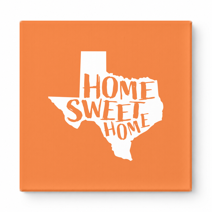 HOME SWEET HOME — Texas State Silhouette