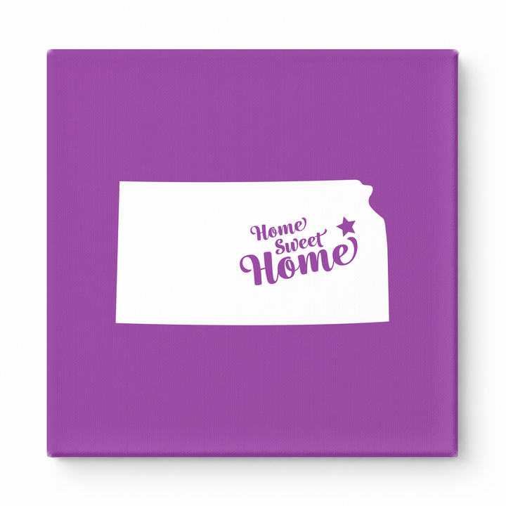 Home Sweet Topeka — Kansas State Silhouette