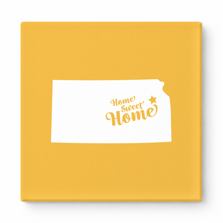 Home Sweet Topeka — Kansas State Silhouette