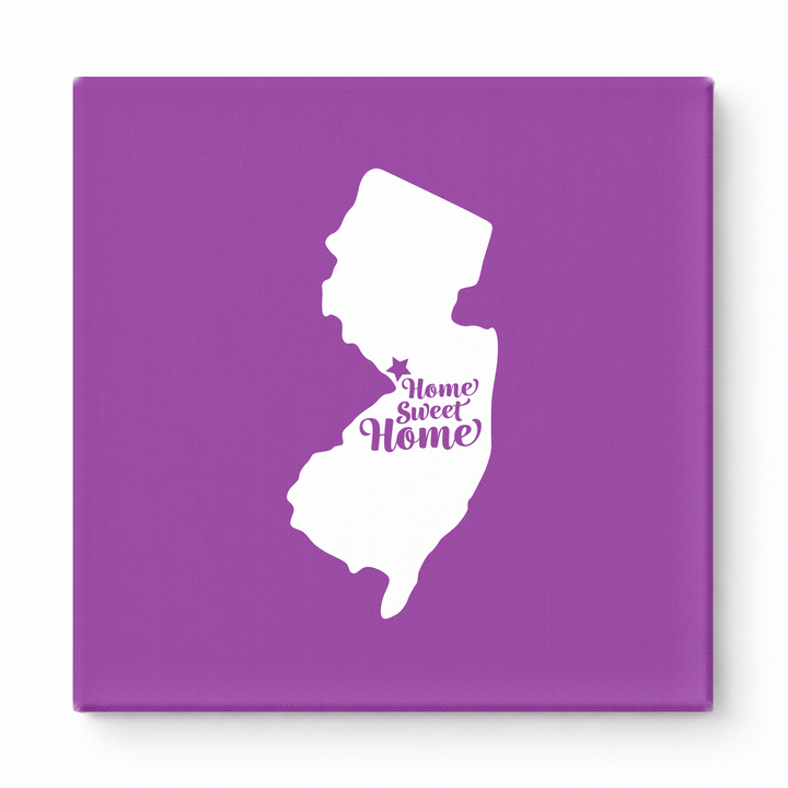 Home Sweet Trenton — New Jersey State Silhouette