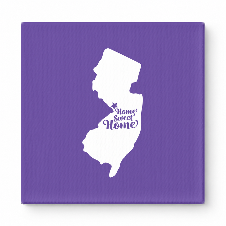 Home Sweet Trenton — New Jersey State Silhouette