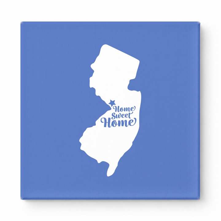 Home Sweet Toms River — New Jersey State Silhouette