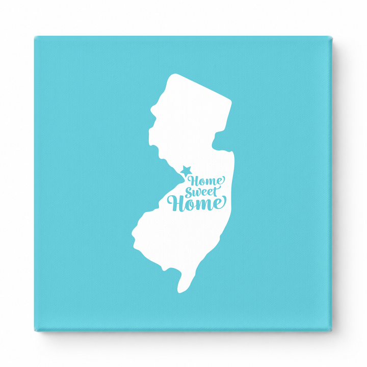 Home Sweet Trenton — New Jersey State Silhouette
