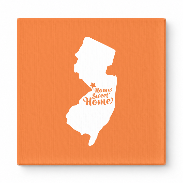 Home Sweet Toms River — New Jersey State Silhouette