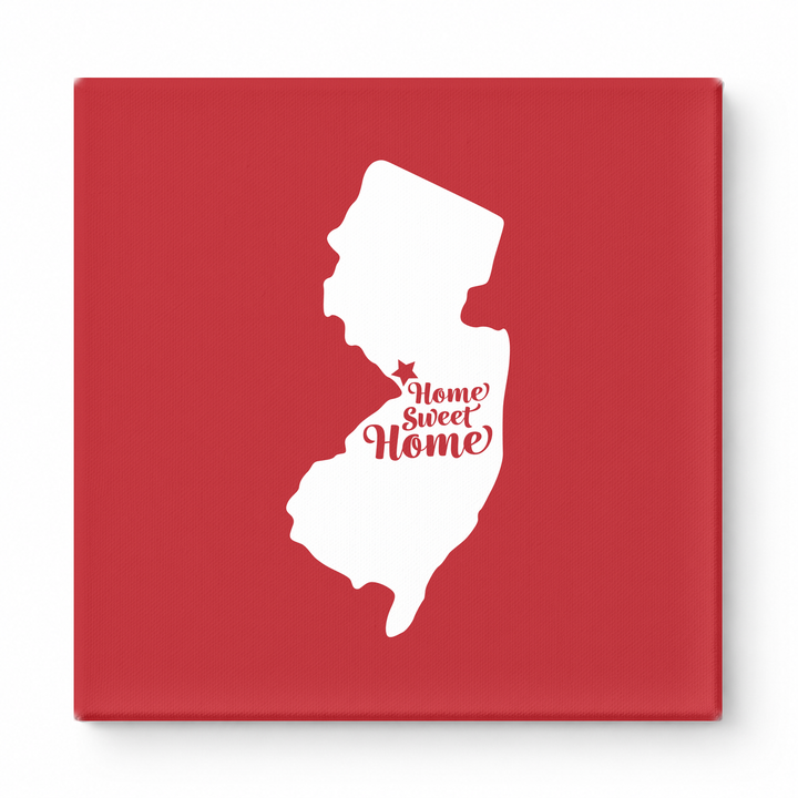 Home Sweet Toms River — New Jersey State Silhouette