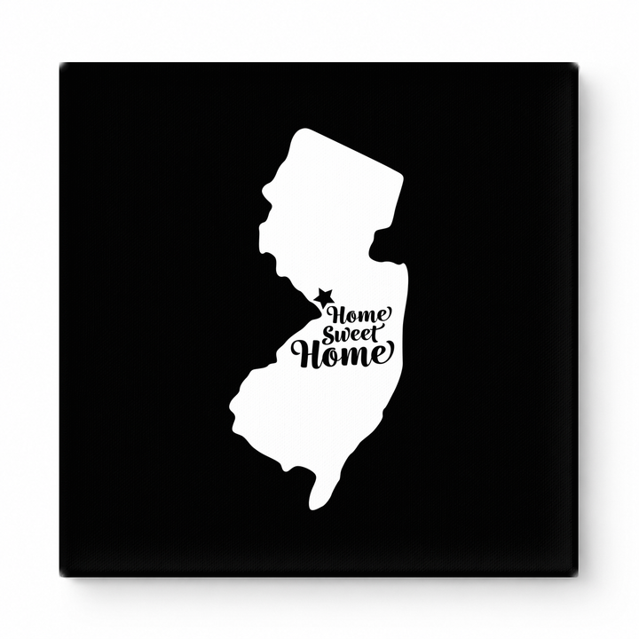 Home Sweet Toms River — New Jersey State Silhouette