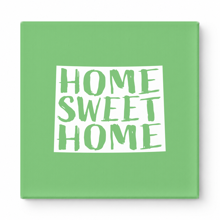 Home Sweet Home Wyoming — Wyoming State Silhouette