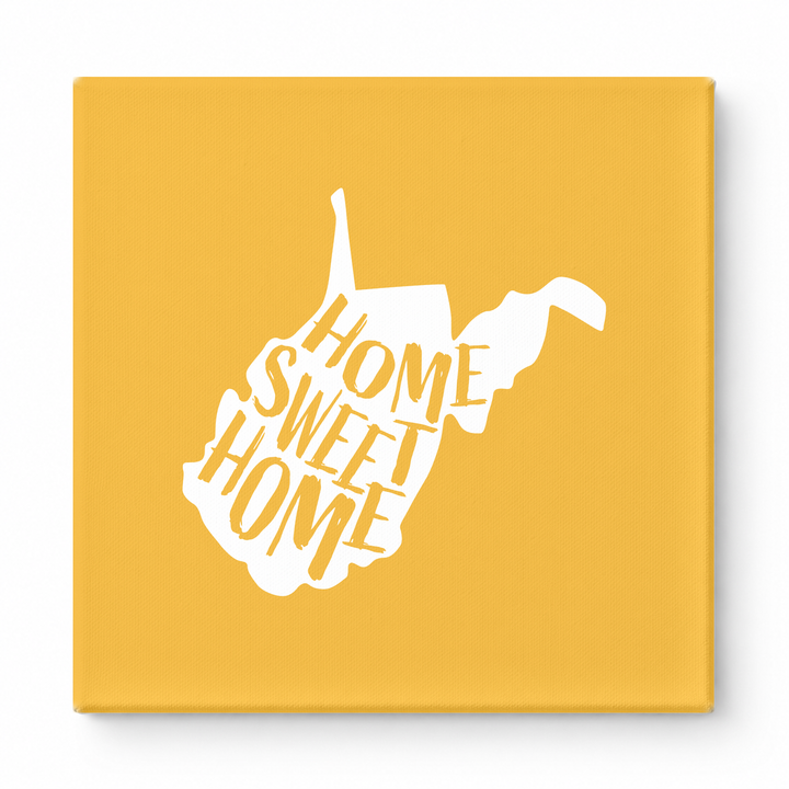 HOME SWEET HOME — West Virginia State Silhouette