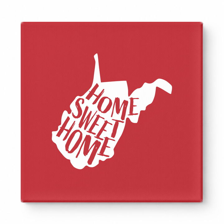 HOME SWEET HOME — West Virginia State Silhouette