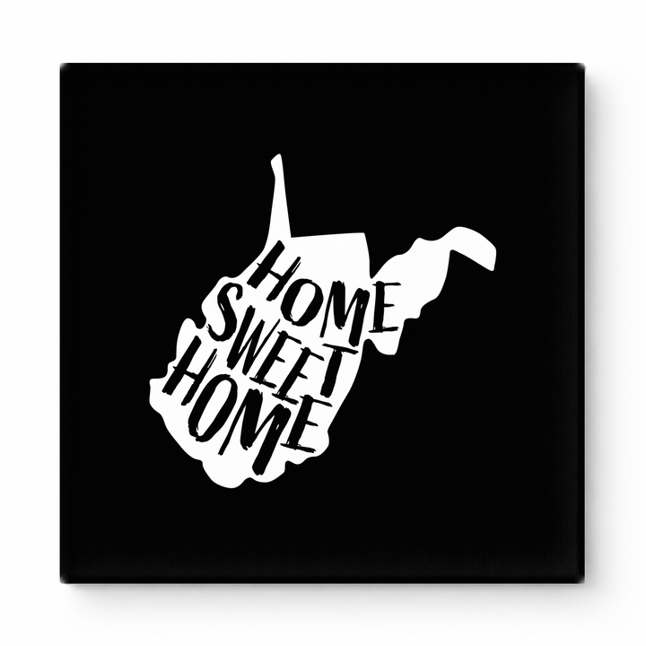 HOME SWEET HOME — West Virginia State Silhouette