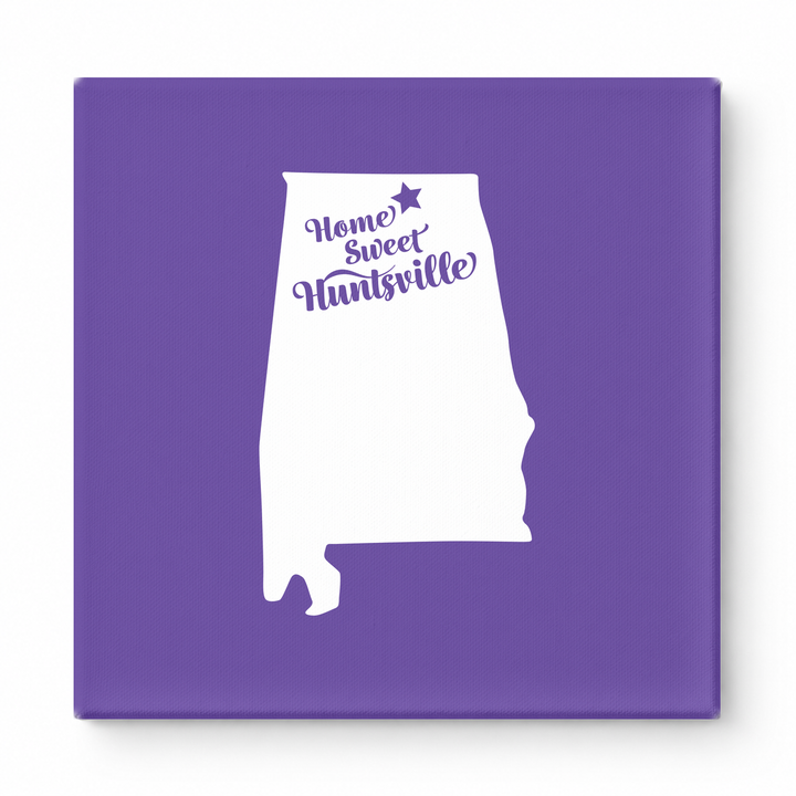 Home Sweet Huntsville — Alabama State Silhouette