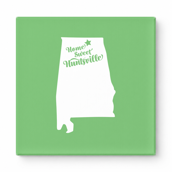 Home Sweet Huntsville — Alabama State Silhouette