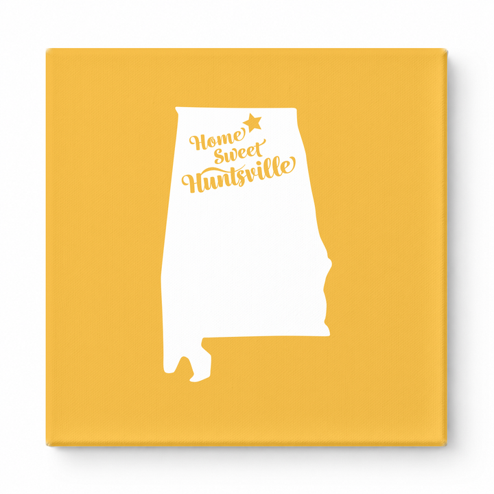 Home Sweet Huntsville — Alabama State Silhouette