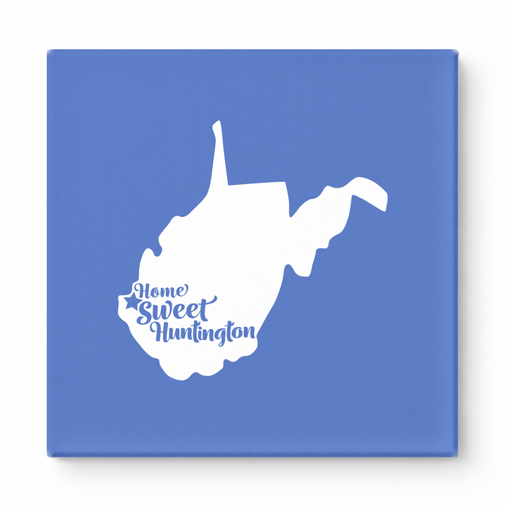 Home Sweet Huntington — West Virginia State Silhouette