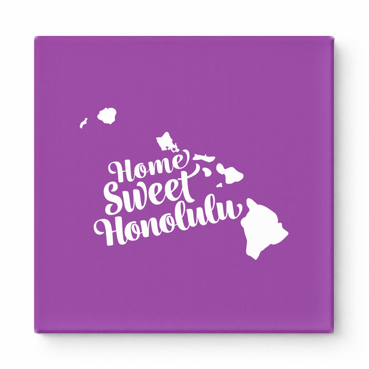 Home Sweet Honolulu — Hawaii State Silhouette