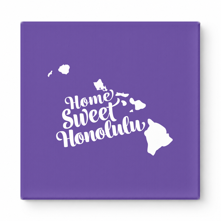 Home Sweet Honolulu — Hawaii State Silhouette