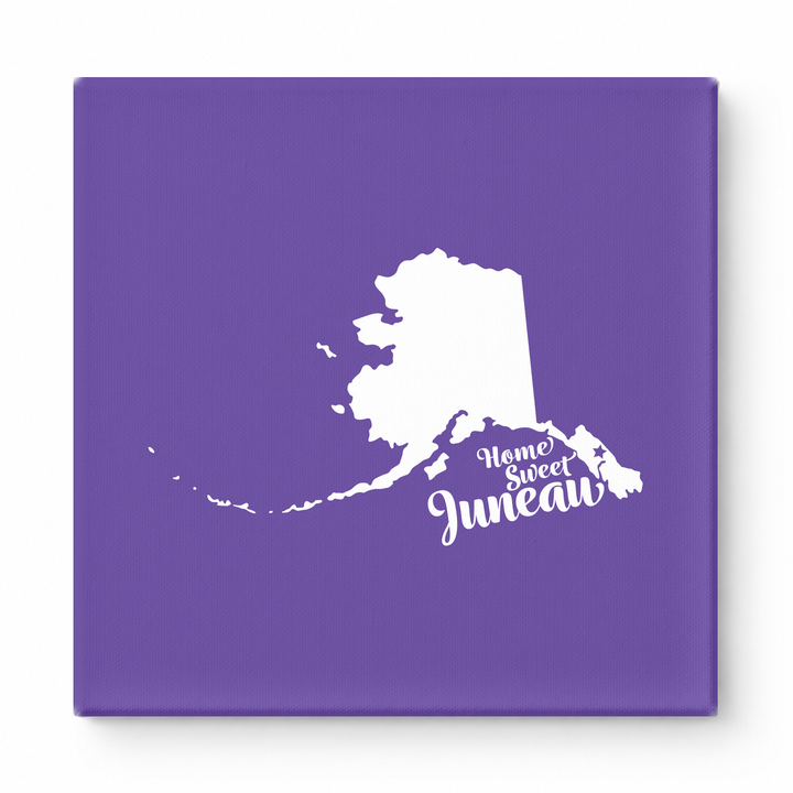 Home Sweet Juneau — Alaska State Silhouette