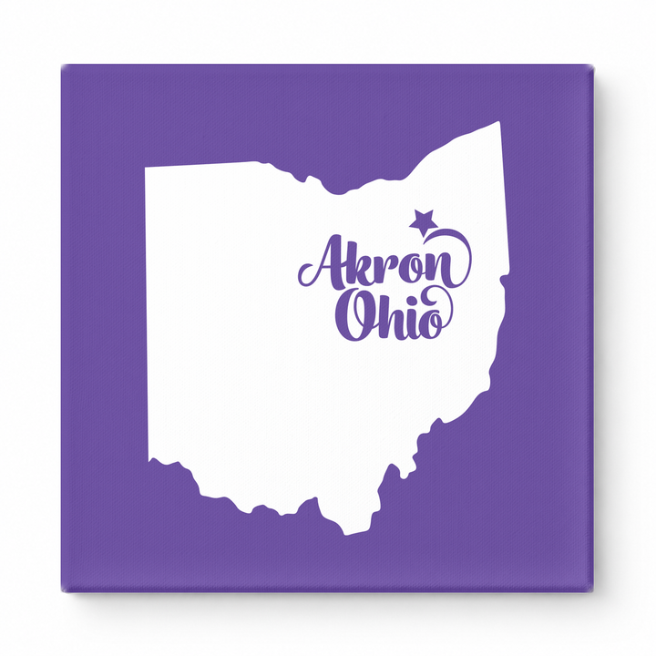 Home Sweet Akron — Ohio State Silhouette