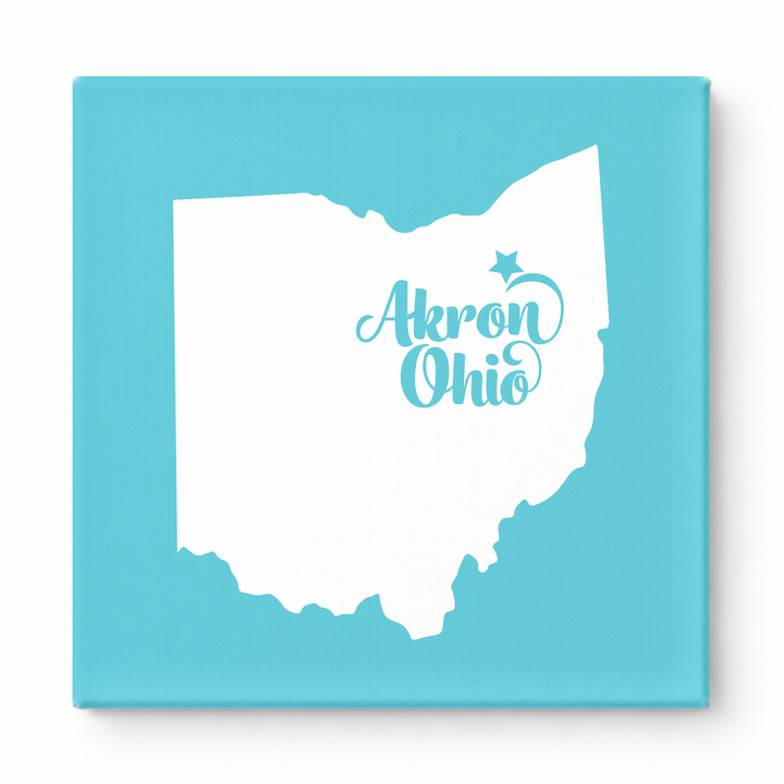 Home Sweet Akron — Ohio State Silhouette
