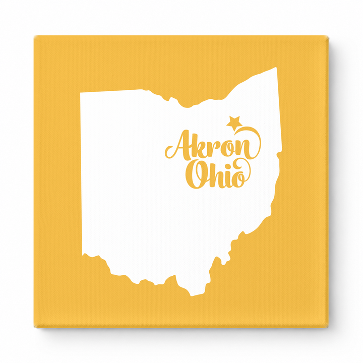 Home Sweet Akron — Ohio State Silhouette