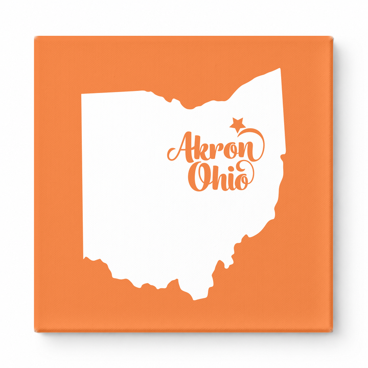 Home Sweet Akron — Ohio State Silhouette